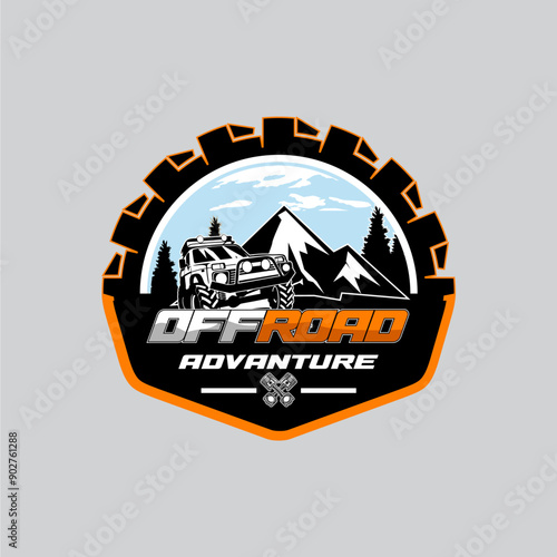 off road sport logo vector