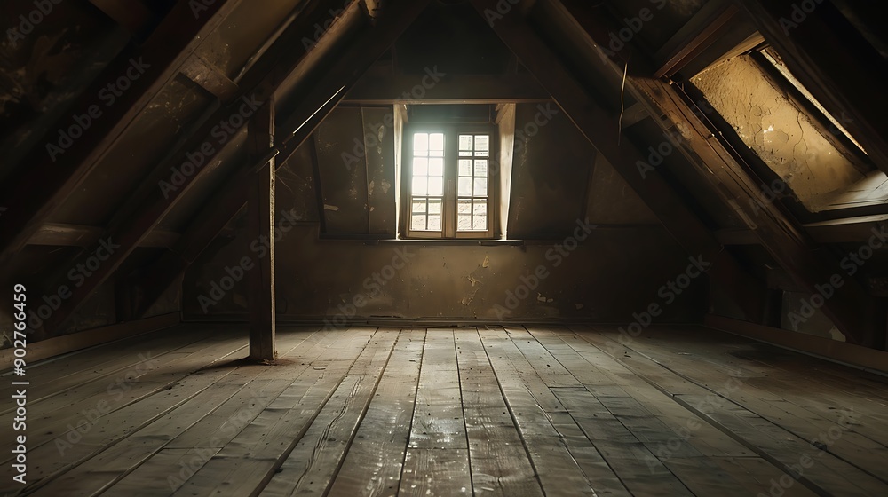 custom made wallpaper toronto digitalEmpty and haunted attic