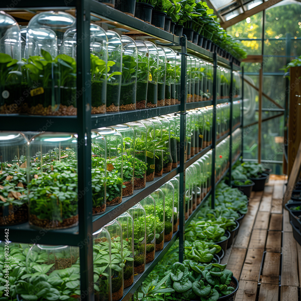 Advanced AI-Managed Herbal Greenhouses Optimizing Microclimate for Growth Advanced AI-Managed Herbal Greenhouses Optimizing Microclimate for Growth