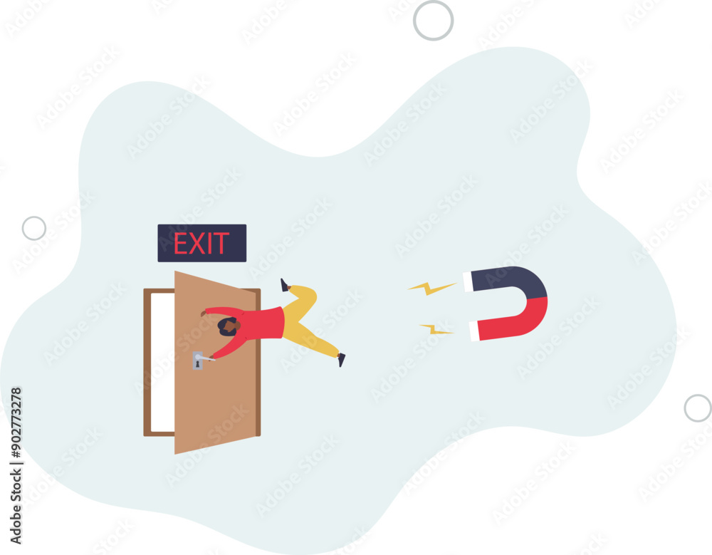 Incentive and welfare program for employee retention, building staffs loyalty reduce resignation rate for important talent.flat design.illustration with people. Incentive and welfare program for employee retention, building staffs loyalty reduce resignation rate for important talent.flat design.illustration with people.