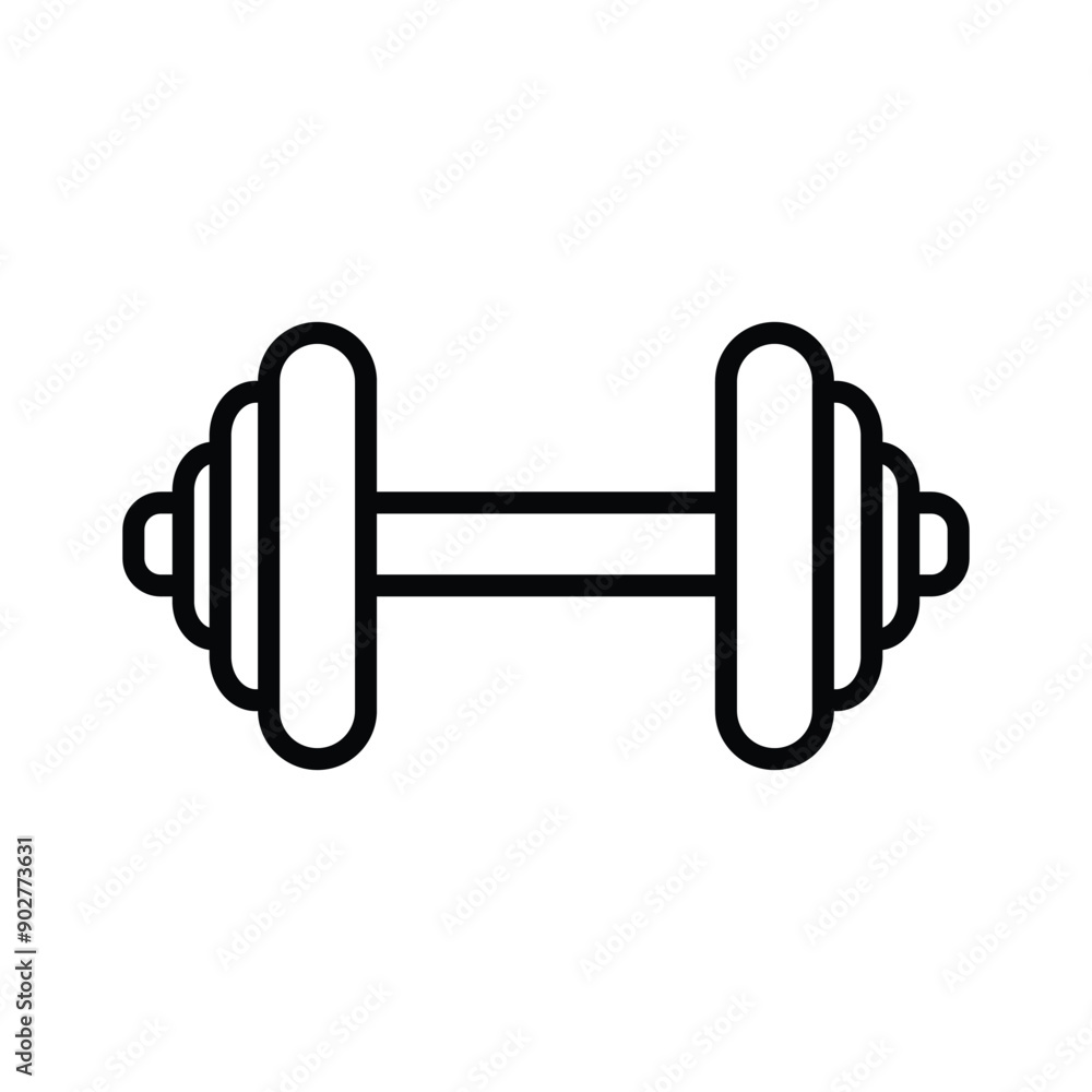 dumbbell icon vector design template simple and clean dumbbell icon vector design template simple and clean