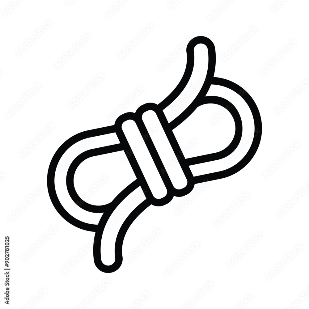 Get tied up in creativity with our Rope Vector Icon! Perfect for rugged and outdoor-themed designs. Get tied up in creativity with our Rope Vector Icon! Perfect for rugged and outdoor-themed designs.