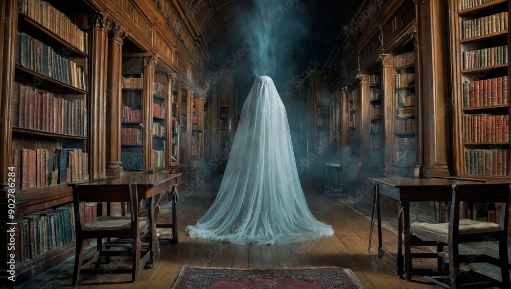white ghost in the library white ghost in the library