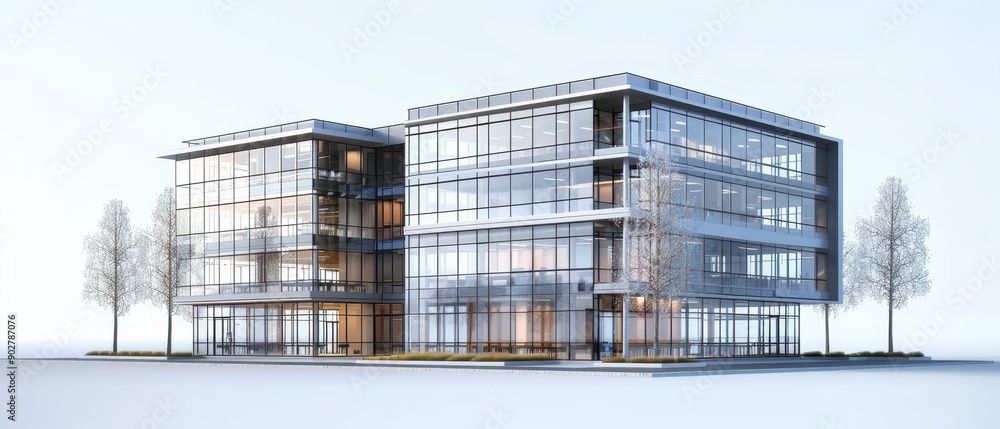 3D Model Business Center 3D Model Business Center