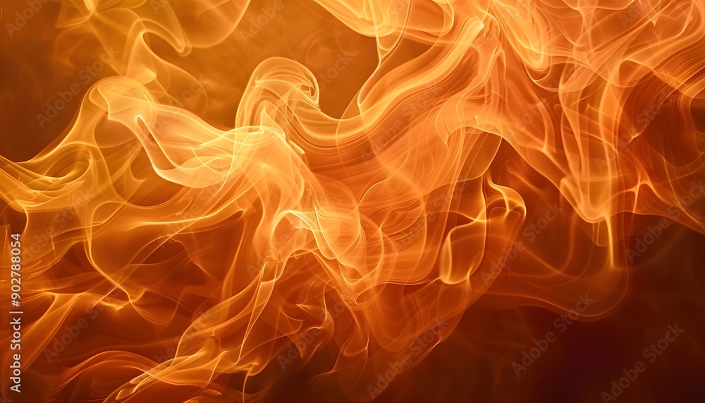 Fototapeta premium orange smoke background