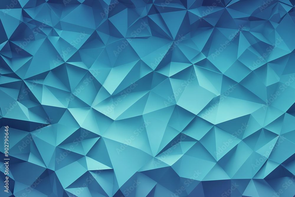 Obraz premium Abstract geometric texture with intersecting colored triangles. Geometric shapes background