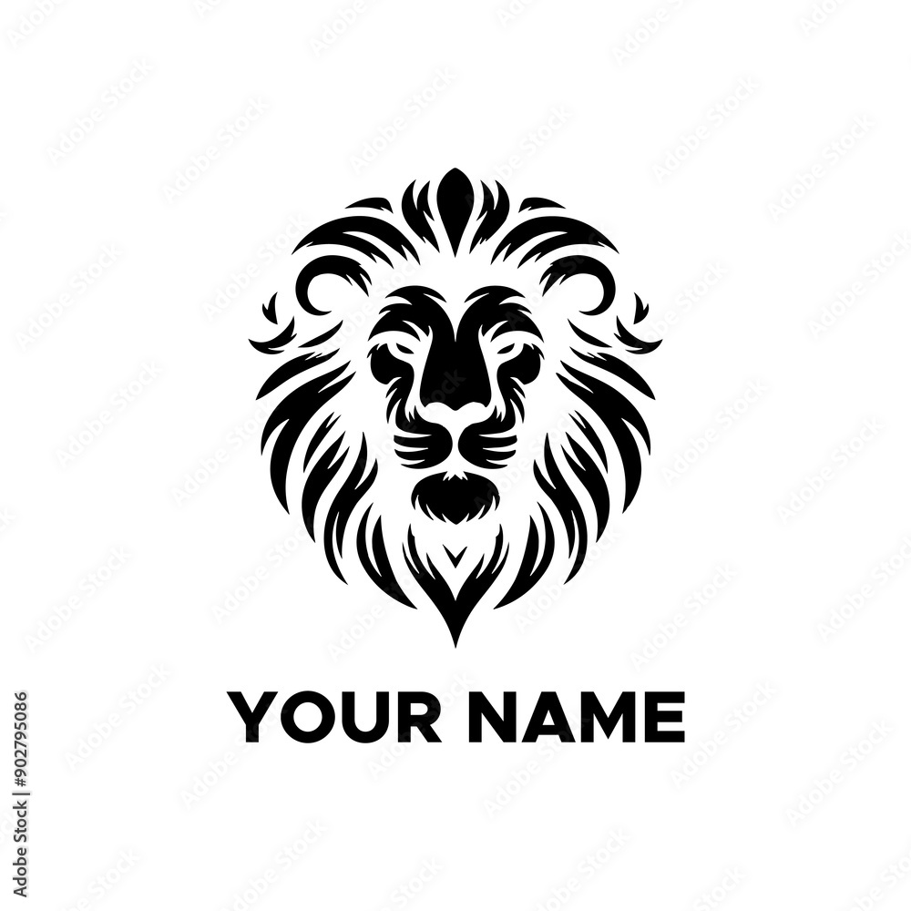 black lion head vector black lion head vector
