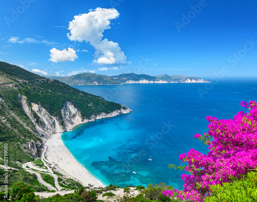 Myrtos beach, Kefalonia, Greece