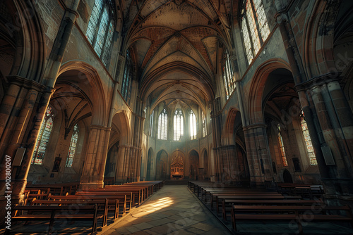 Architecture inside the cathedral.