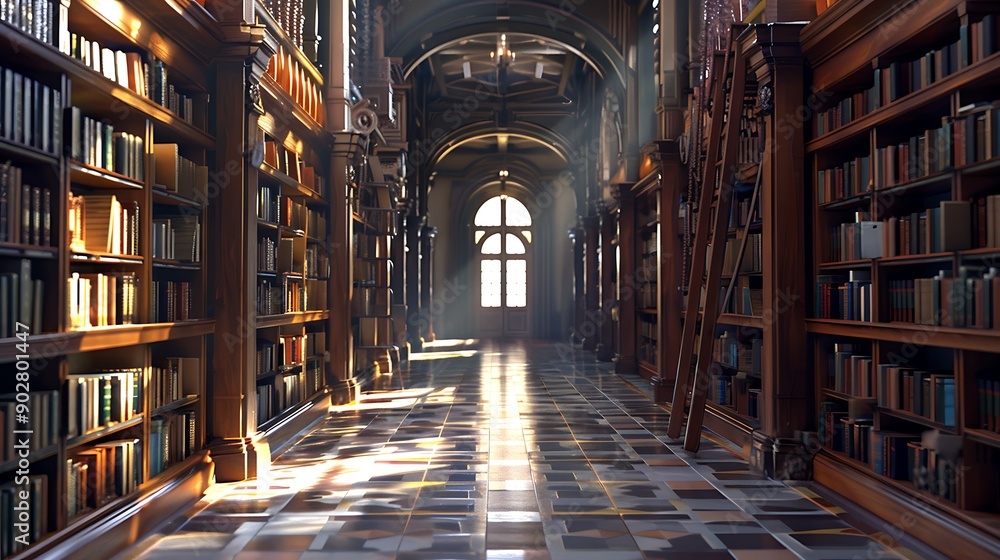 Front view from a book hall in a library through this image we can find things about education study school science and much more. Front view from a book hall in a library through this image we can find things about education study school science and much more.