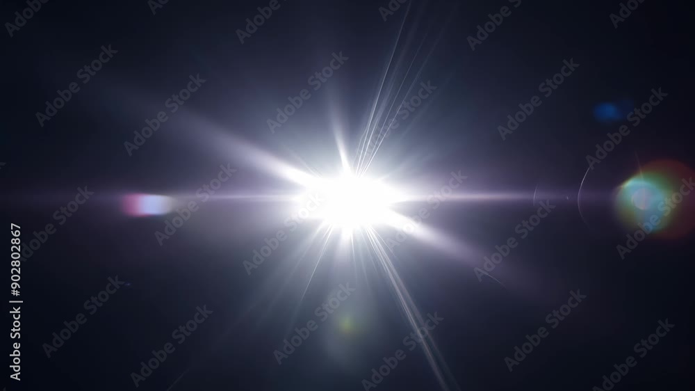 Bright light burst effect against dark background Bright light burst effect against dark background