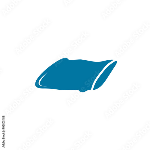 Comfort sleep bed logo design