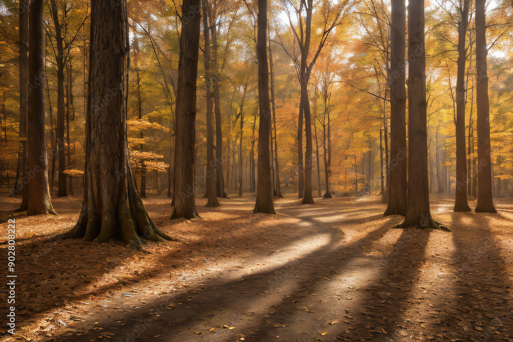 Fototapeta premium trees in the forest