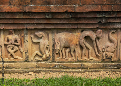 Somapura Mahavihara UNESCO World Heritage Site, Rajshahi Division, Badalgachhi, Bangladesh