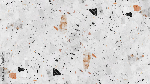 terrazzo flooring or marble monochrome old. polished stone texture beautiful for background, White marble texture background, abstract marble texture