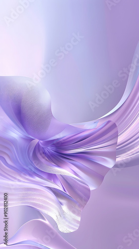 Obraz na płótnie 3D Abstract Wallpaper with Soft Purple Background w salonie