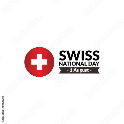 Free Download Happy switzerland national day, Happy swiss national day, august 1st celebration, design illustrations, transparent image. - GFXLoad