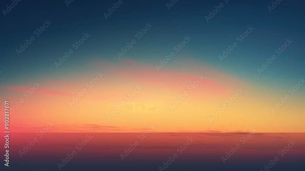 Fototapeta premium Stunning Sunset Sky
