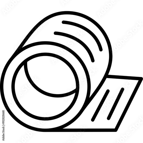 Rolled Steel Icon