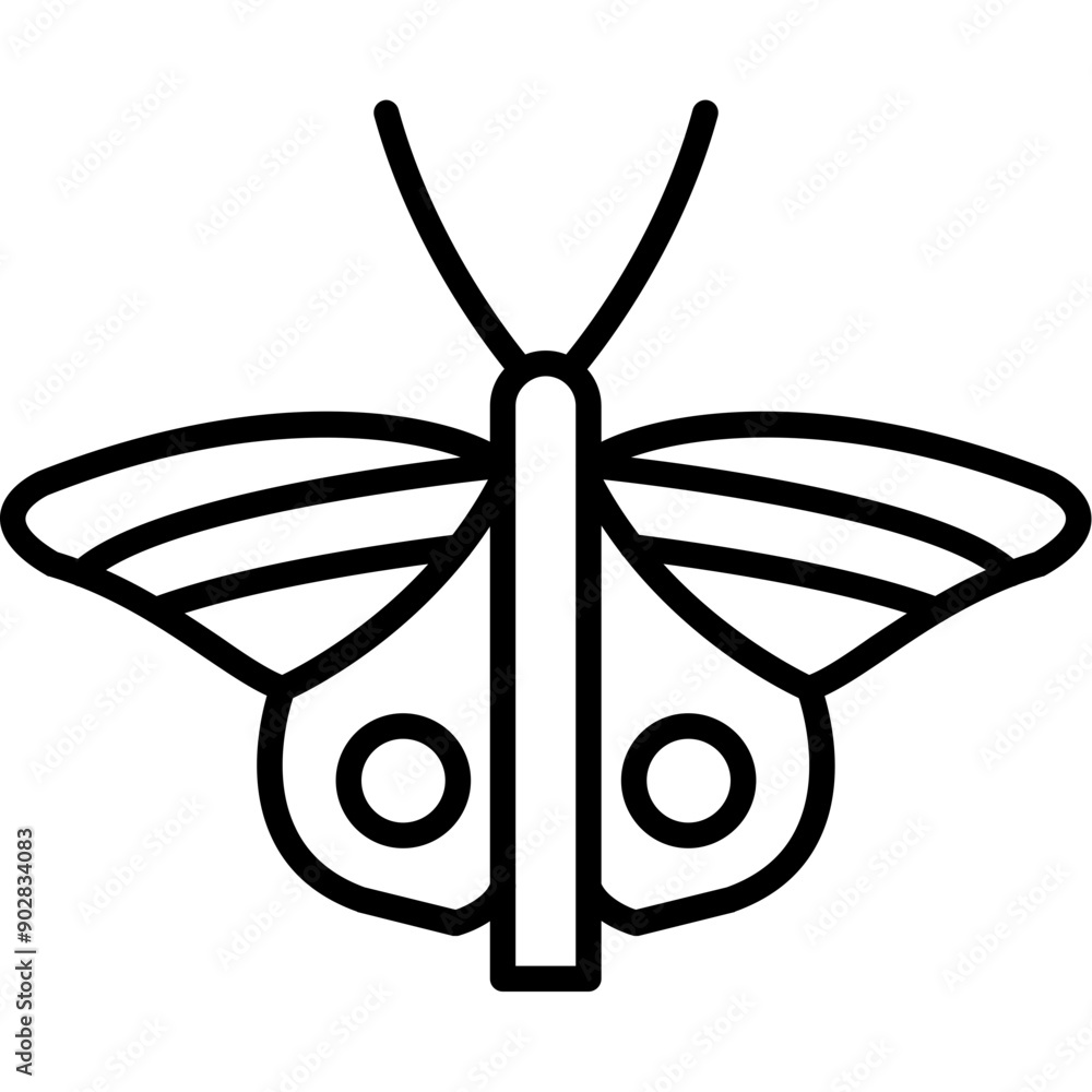 Hawk Moth Icon Hawk Moth Icon
