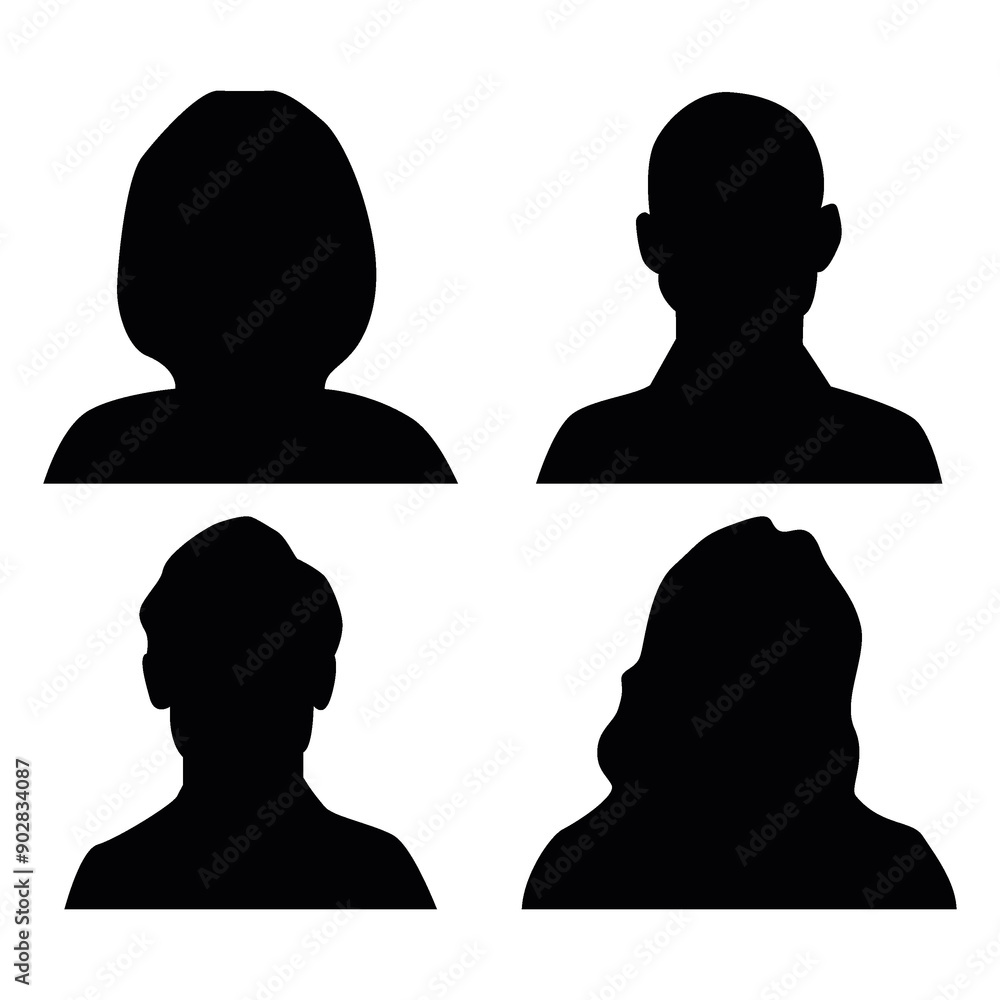Flat illustration. Avatar, user profile, person icon, profile picture. Suitable for social media profiles, icons, screensavers and as a template... Flat illustration. Avatar, user profile, person icon, profile picture. Suitable for social media profiles, icons, screensavers and as a template...