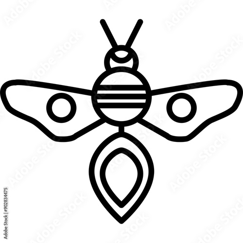 Leafcutter Bee Icon