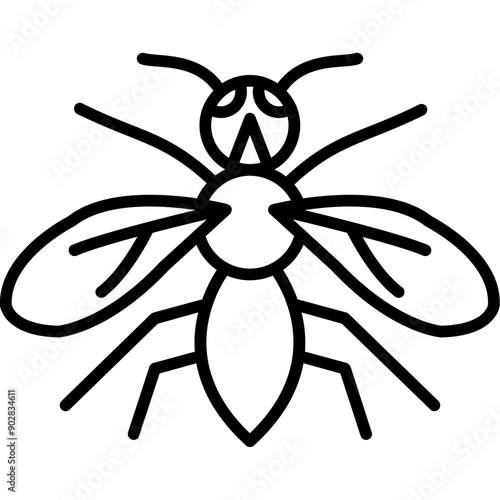 Bee Fly Icon