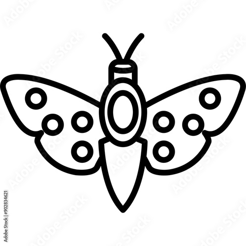 Hummingbird Moth Icon