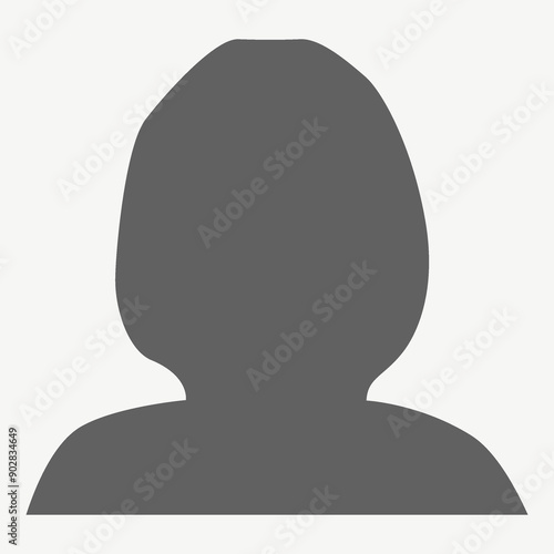 Flat illustration. Suitable for social media profiles, icons, screensavers and as a template.. Avatar, user profile, person icon, profile picture.