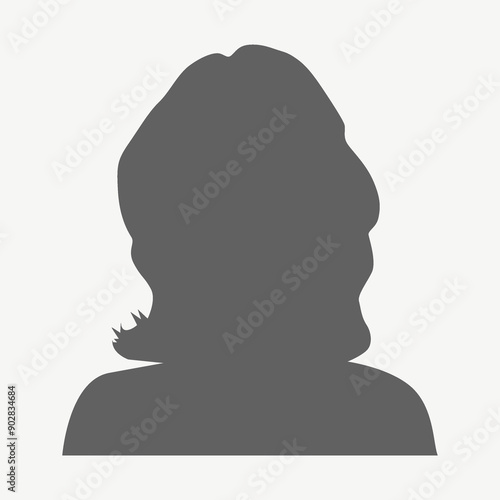 Flat illustration. Avatar, user profile, person icon, profile picture. Suitable for social media profiles, icons, screensavers and as a template...