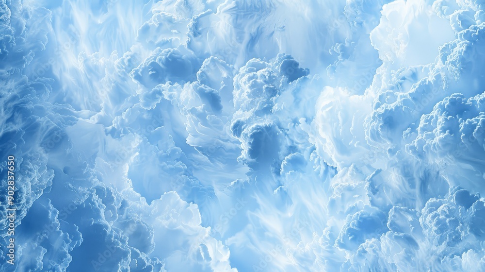A cloudy blue background with delicate, high-altitude clouds creating intricate patterns in the sky. A cloudy blue background with delicate, high-altitude clouds creating intricate patterns in the sky.