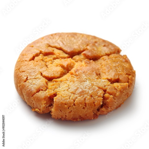 Wallpaper Mural Cookie Potato: A Delectable Baked Pastry Delight in White Isolation Torontodigital.ca