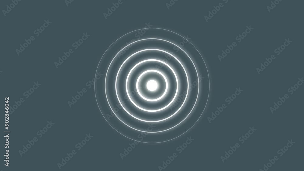 Abstract Frequency Radio Wave Signal Animation. Abstract Frequency Radio Wave Signal Animation.