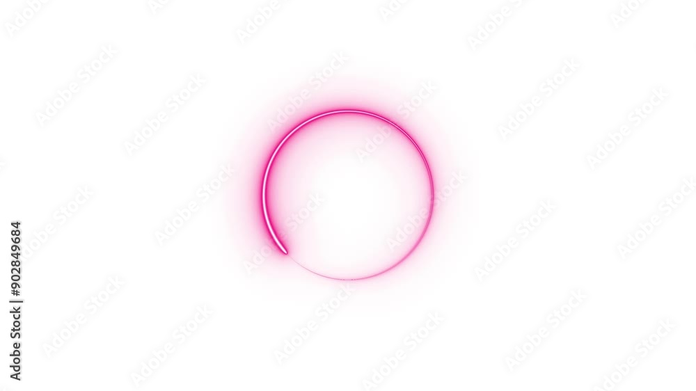 Abstract simple radio waves signal animation. Abstract simple radio waves signal animation.