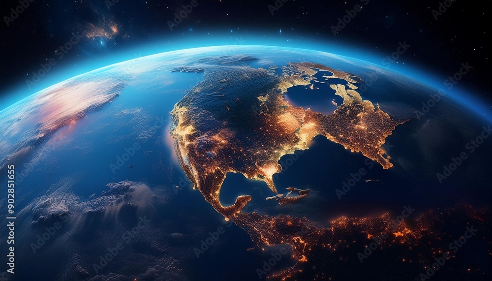 Fototapeta premium 地球