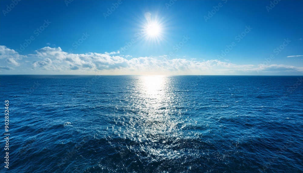 Obraz premium 海と太陽