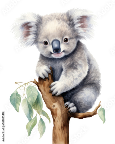 PNG Koala mammal animal representation.