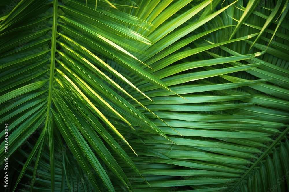 Close-up of Palm Leaves Close-up of Palm Leaves