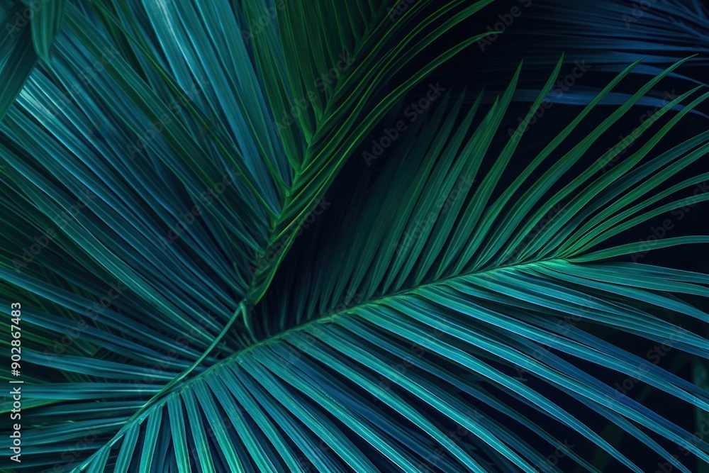 Tropical Palm Leaves Tropical Palm Leaves