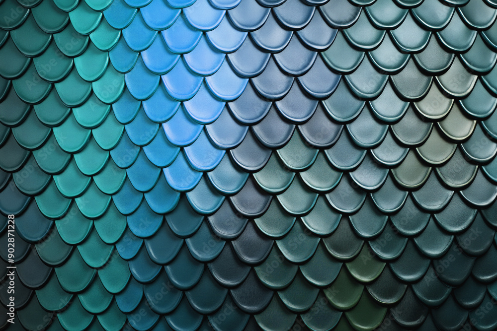 Blue gradient pattern with fish scale abstract texture. Blue gradient pattern with fish scale abstract texture.