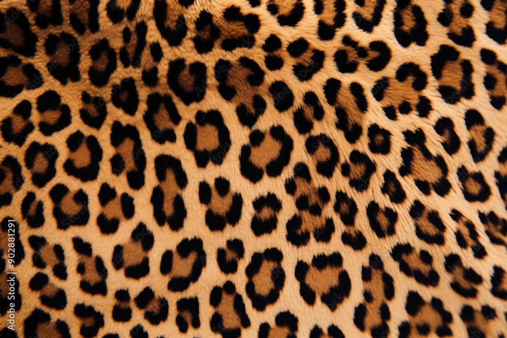 Leopard Print Texture Close-Up Leopard Print Texture Close-Up