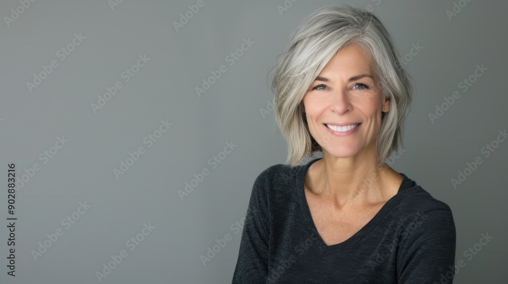 The Smiling Mature Woman The Smiling Mature Woman