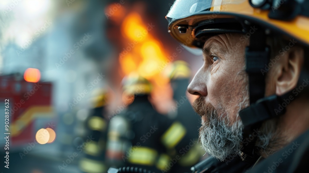 Firefighters in action amid thick smoke and intense fire, showcasing their relentless efforts, teamwork, and bravery in dangerous firefighting conditions. Firefighters in action amid thick smoke and intense fire, showcasing their relentless efforts, teamwork, and bravery in dangerous firefighting conditions.