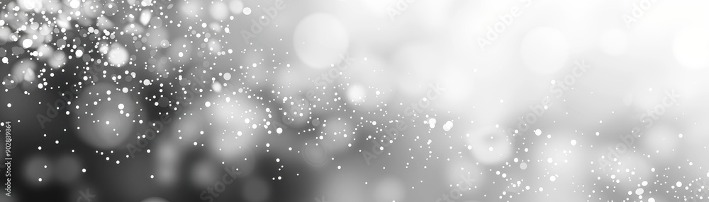 The image is a blurry, snowy scene with many small, white dots scattered throughout. Scene is one of chaos and confusion, as the snowflakes seem to be swirling The image is a blurry, snowy scene with many small, white dots scattered throughout. Scene is one of chaos and confusion, as the snowflakes seem to be swirling