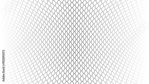 Curved net pattern. Seamless design for sportswear or equipment like soccer goals, volleyball nets, basketball hoops, hockey nets, and athletic gear.