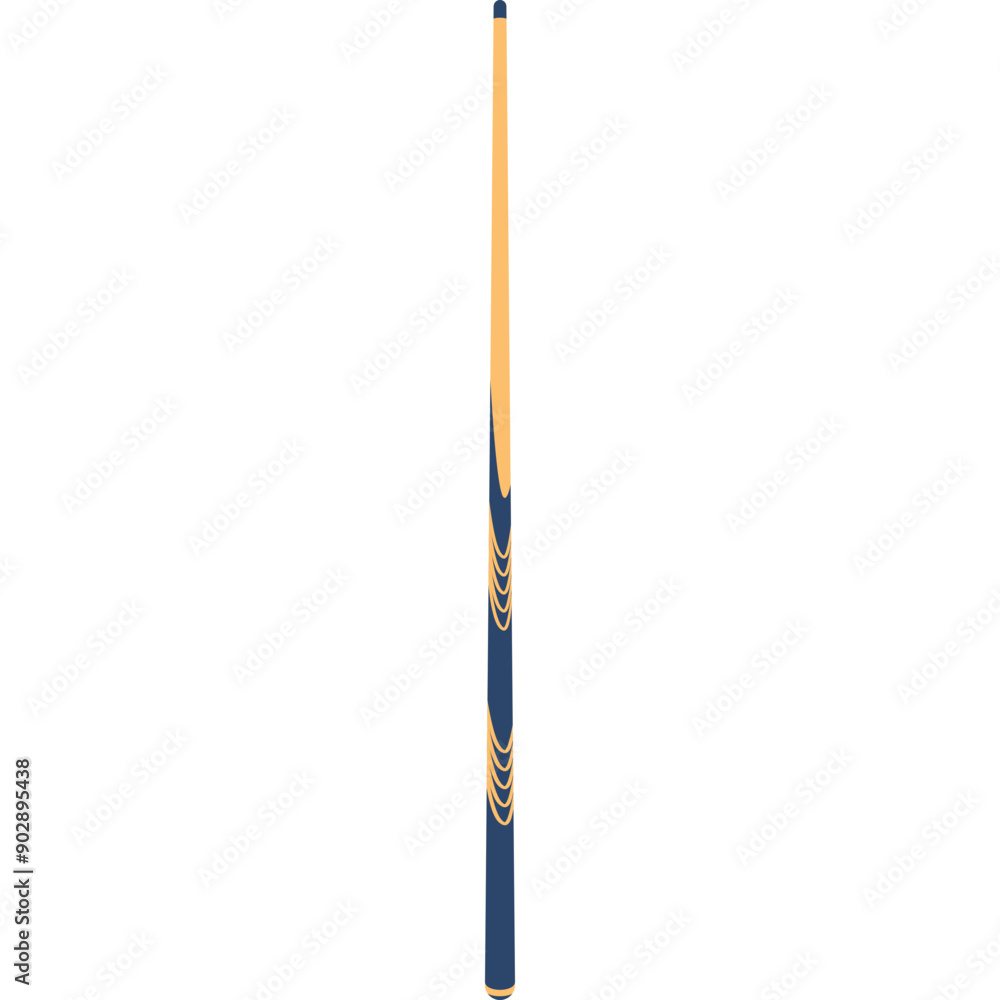 Billiard Stick Vector Illustration Billiard Stick Vector Illustration