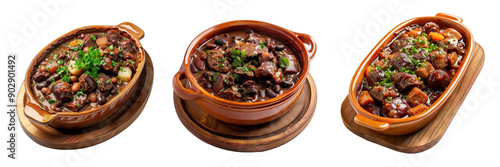 Brazilian feijoada. transparent background