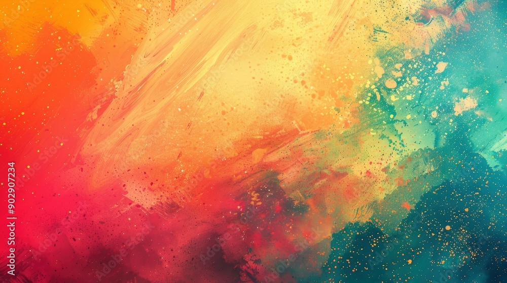 Abstract artistic colorful effect background , ai Abstract artistic colorful effect background , ai