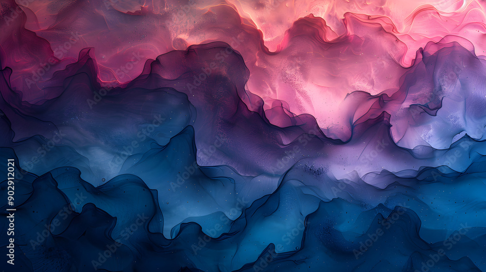 Abstract Watercolor Serenity Abstract Watercolor Serenity
