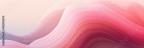 Abstract Pink Wave Background © Nice Seven